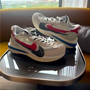 Nike Sneakers in Red, Black, and Blue